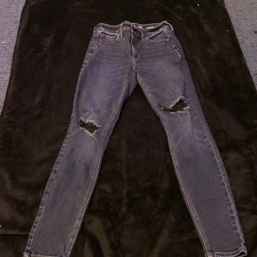 Rockstar Super Skinny Old Navy jeans High Rise